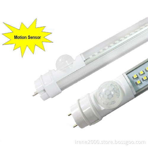 New Hot Sale 1200mm T8 18W Motion Sensor LED Tube AC 220V DC12V